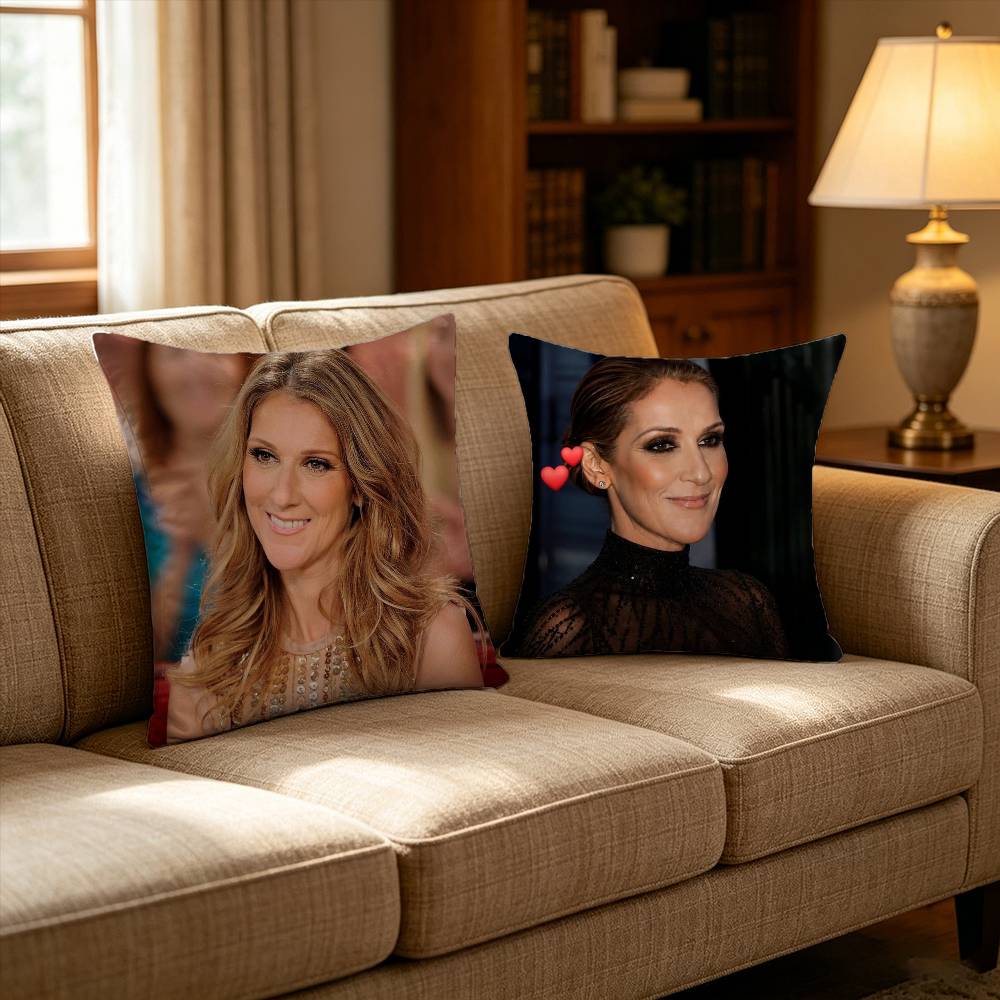 Home Textiles Canada - C-C-Celine D-Dion-Canada-Singer Pillow Case Cushion Cover