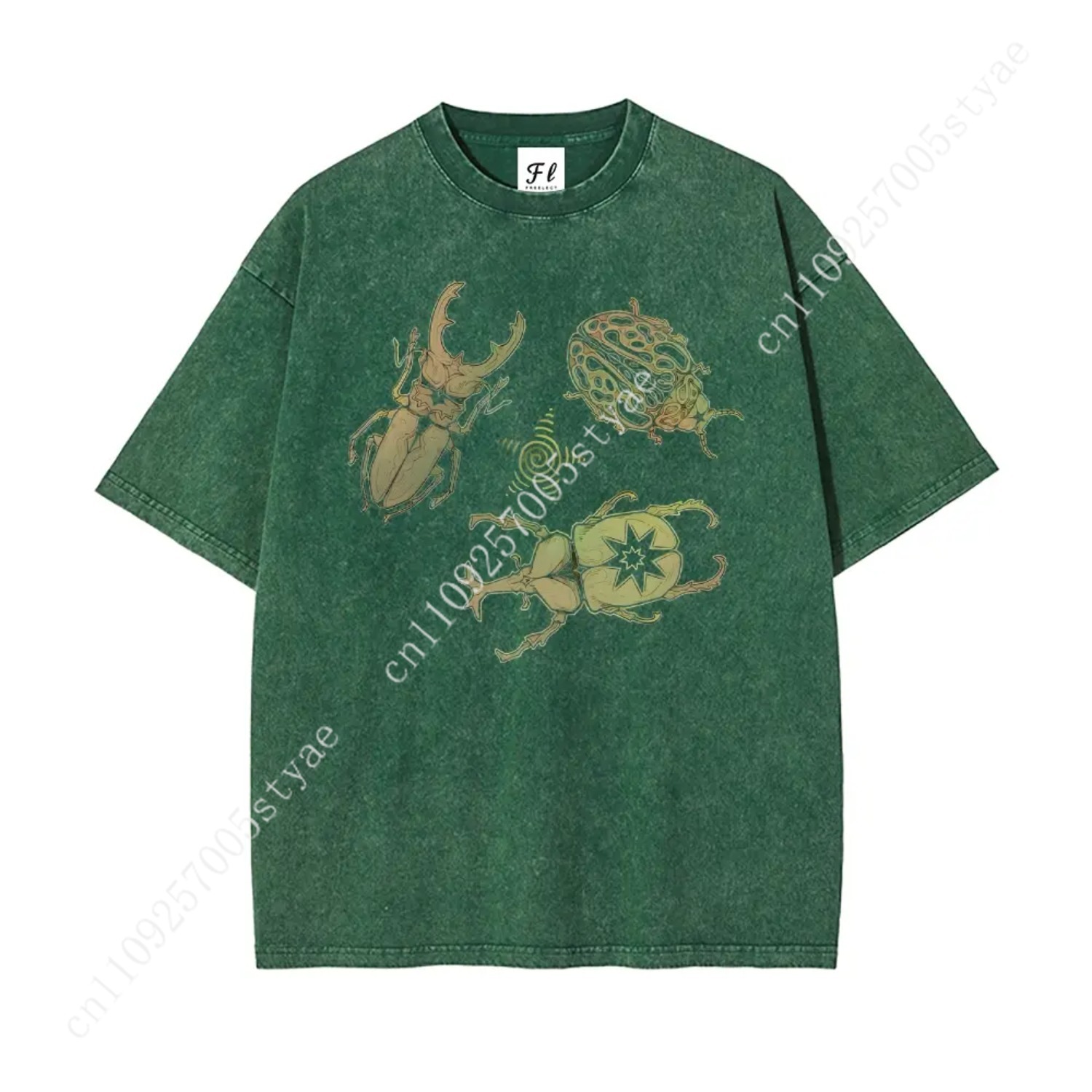 Quilt Cotton Summer - Allomyrina Dichotoma Insect Lover Shirt S~5XL
