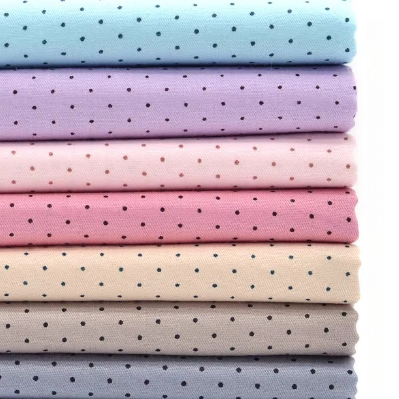 Home Textiles Discount - 160x50cm 1mm Dot Cotton Twill Fabric