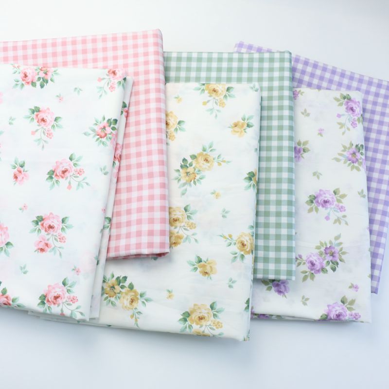 Home Textiles Discount - 235x50cm Pastoral Pink Purple Rose Floral