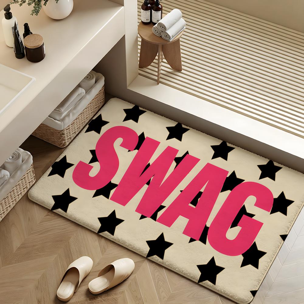 Home Textiles Trends - Street Trend Swag Style Floor Mat