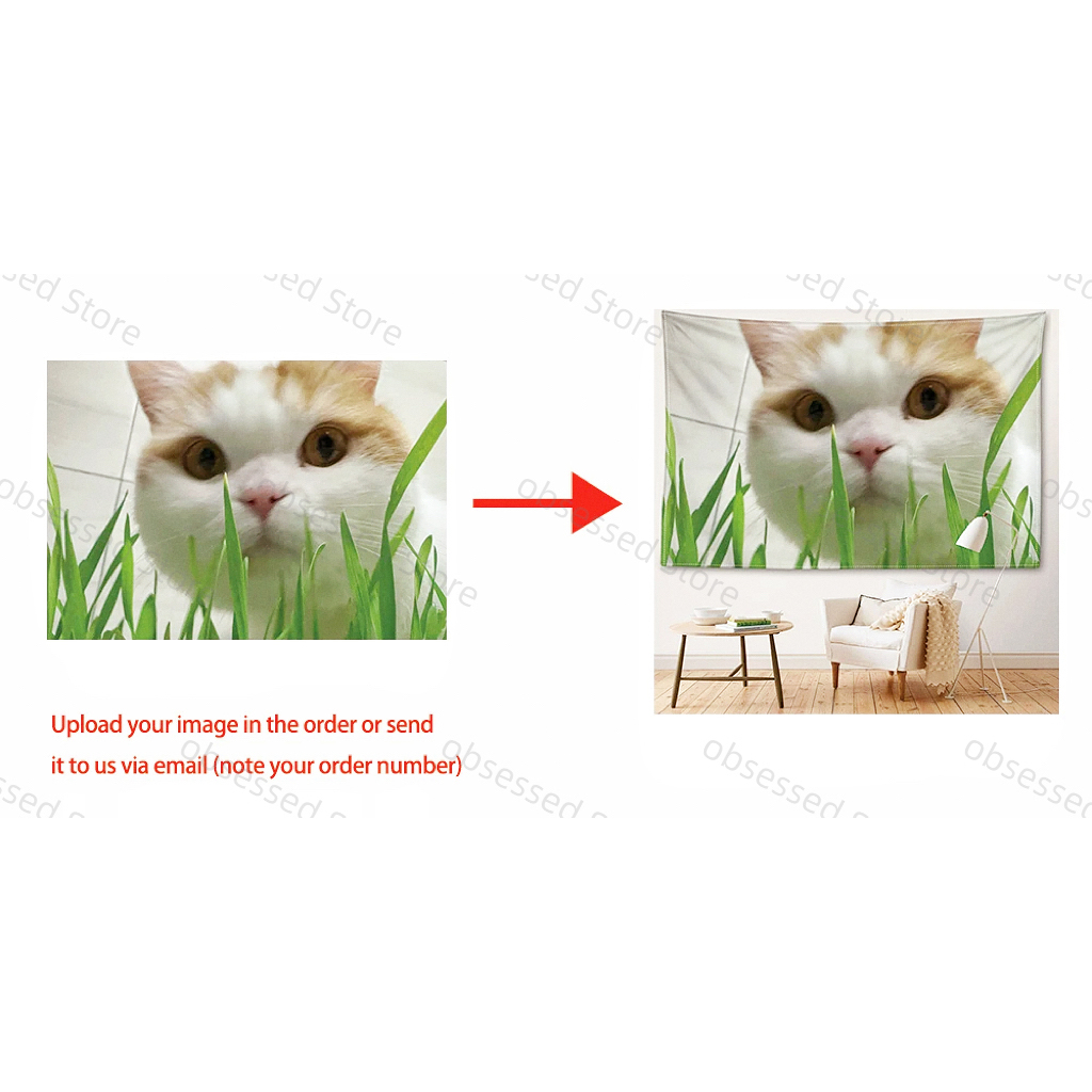 Customized Tapestry Printing f - Home Textiles And Decor ulasan dan harga