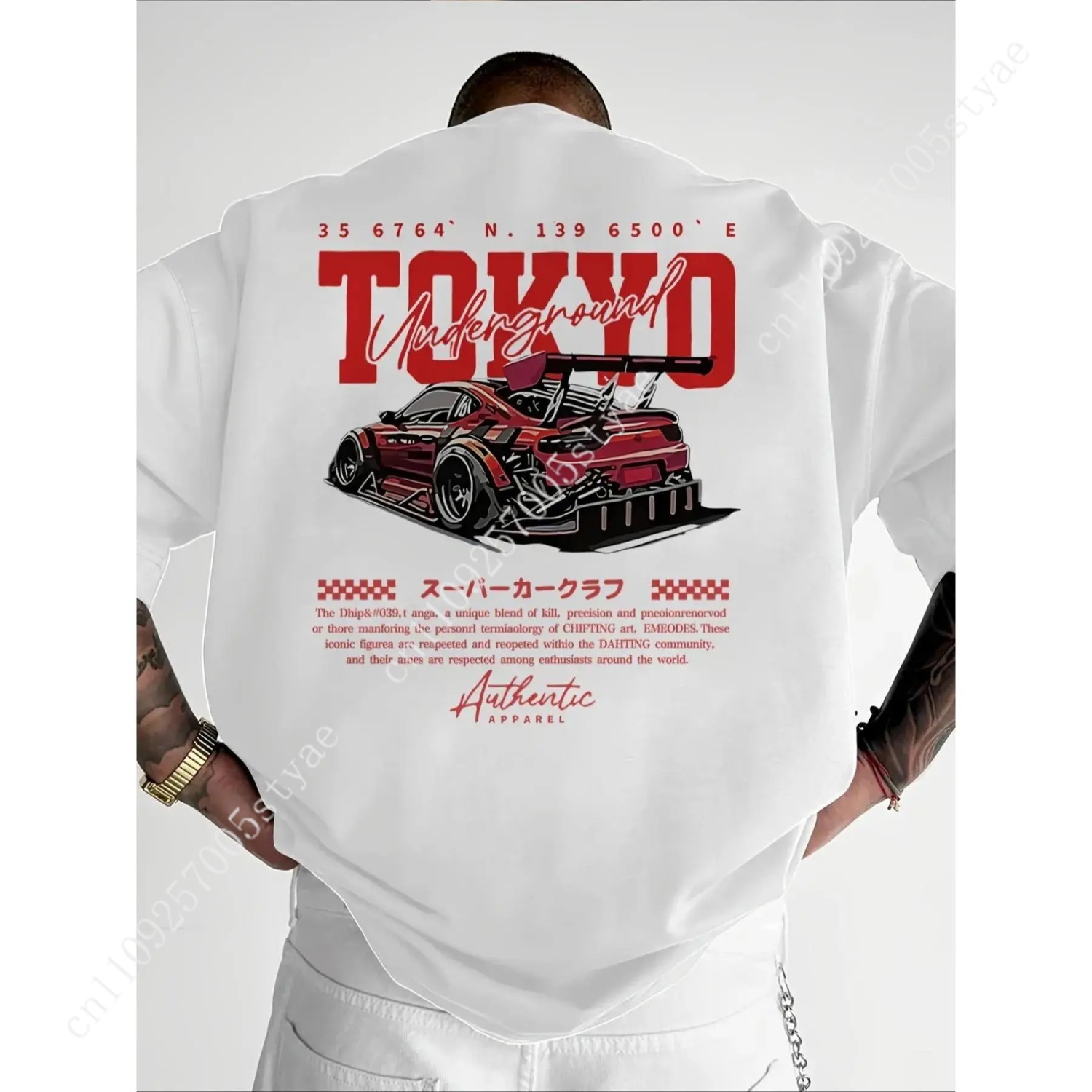 Men's Regular Fit Car & Letter - Quilt Cotton Summer ulasan dan harga