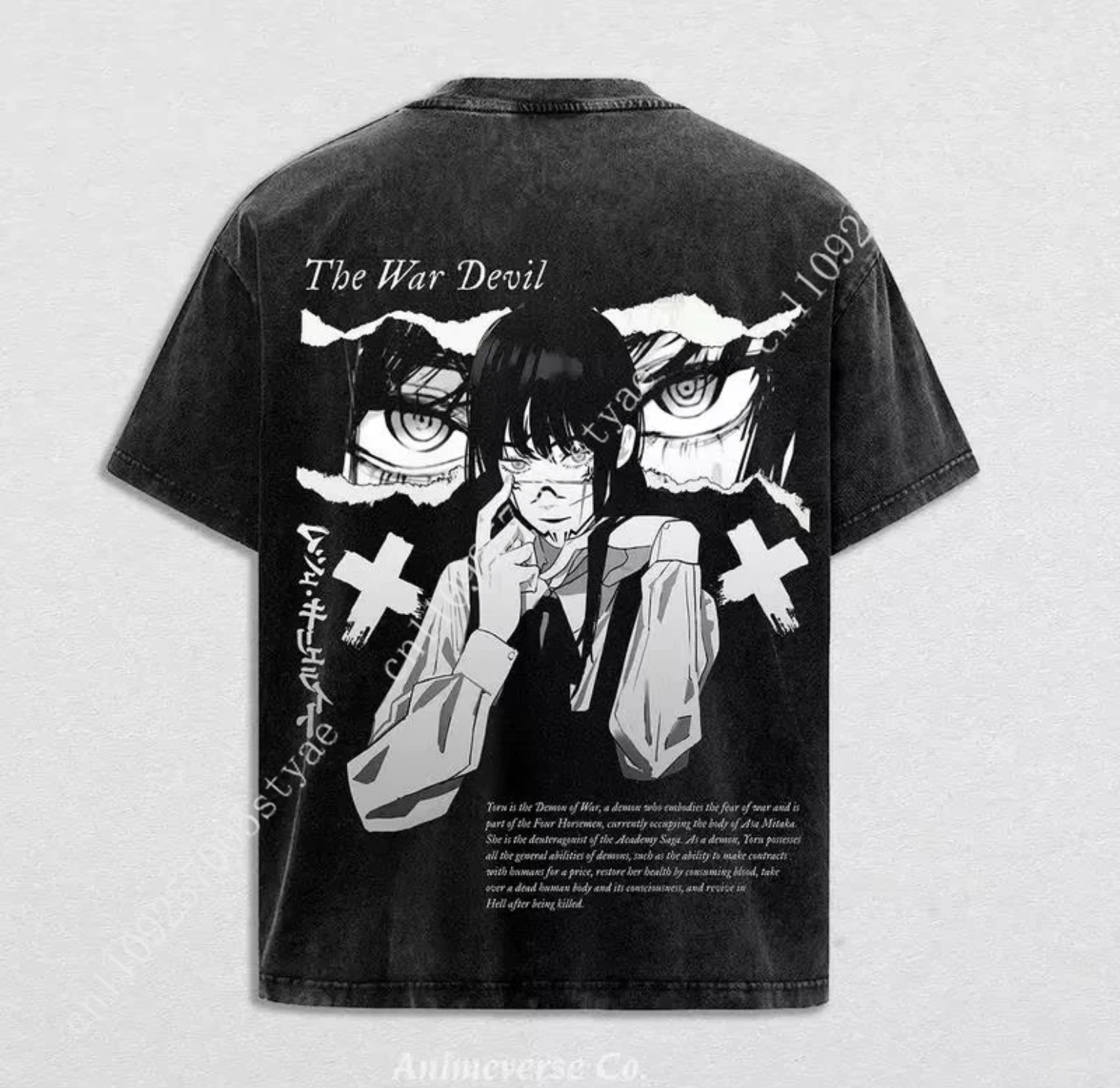 Anime Chainsaw Man Mitaka Asa  - Quilt Cotton Summer ulasan dan harga