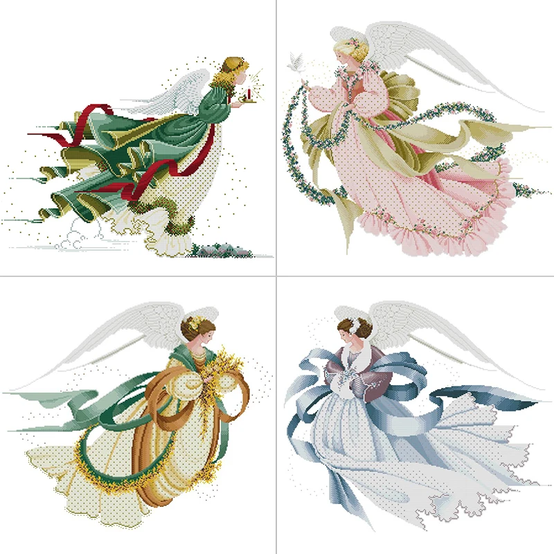 Angel Series Character Pattern - Home Textiles Discount ulasan dan harga
