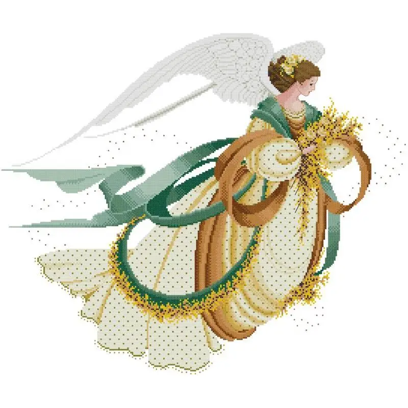 Angel Series Character Pattern - Home Textiles Discount ulasan dan harga