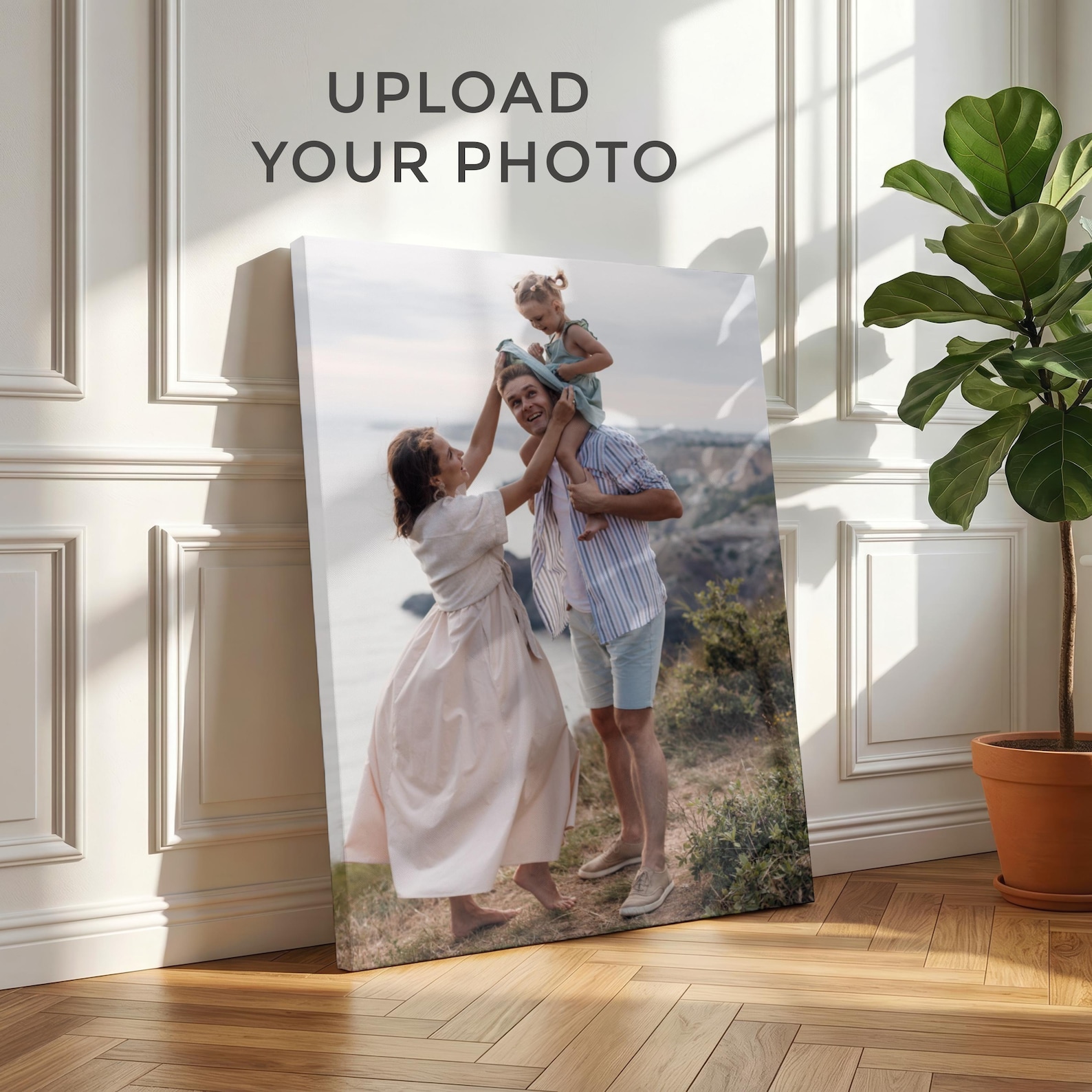 Personalized Photo Canvas, Cus - Home Textiles Today ulasan dan harga