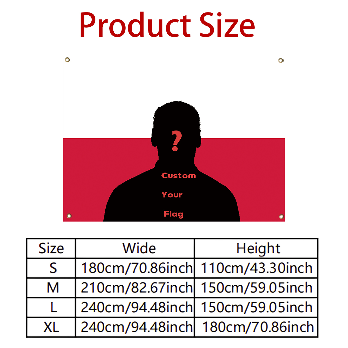 1Pc Custom Photo Polyster Flag - Home Textiles Today ulasan dan harga