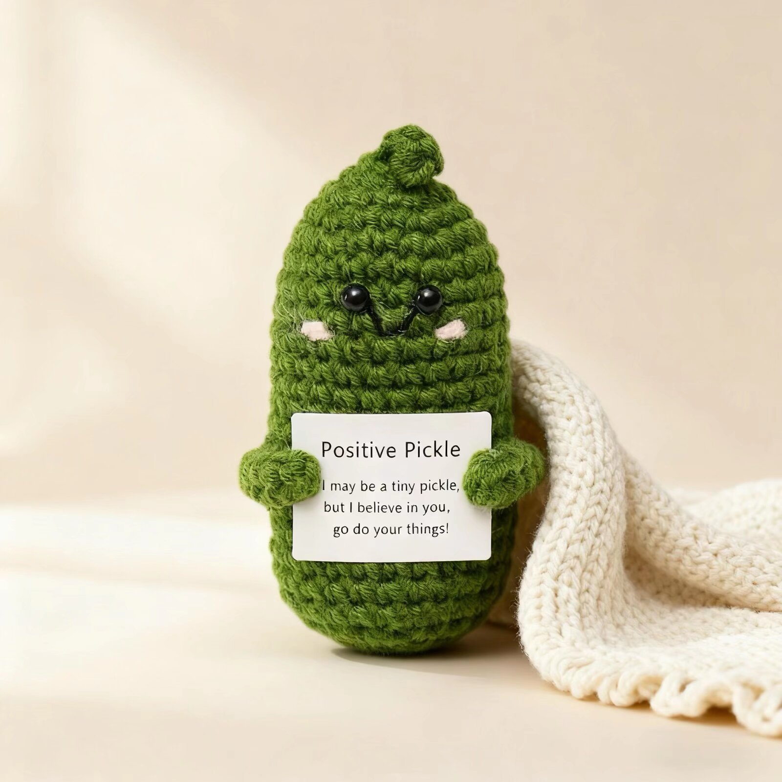 New Positive Energy Pickle Hug - Home Textiles Trends ulasan dan harga