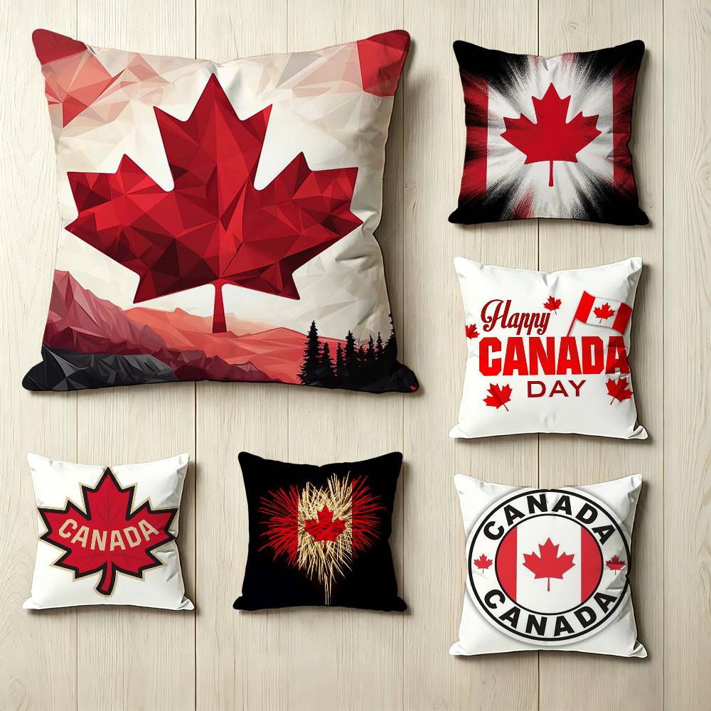 Cool Flag of C-Canada  Square  - Home Textiles Canada ulasan dan harga