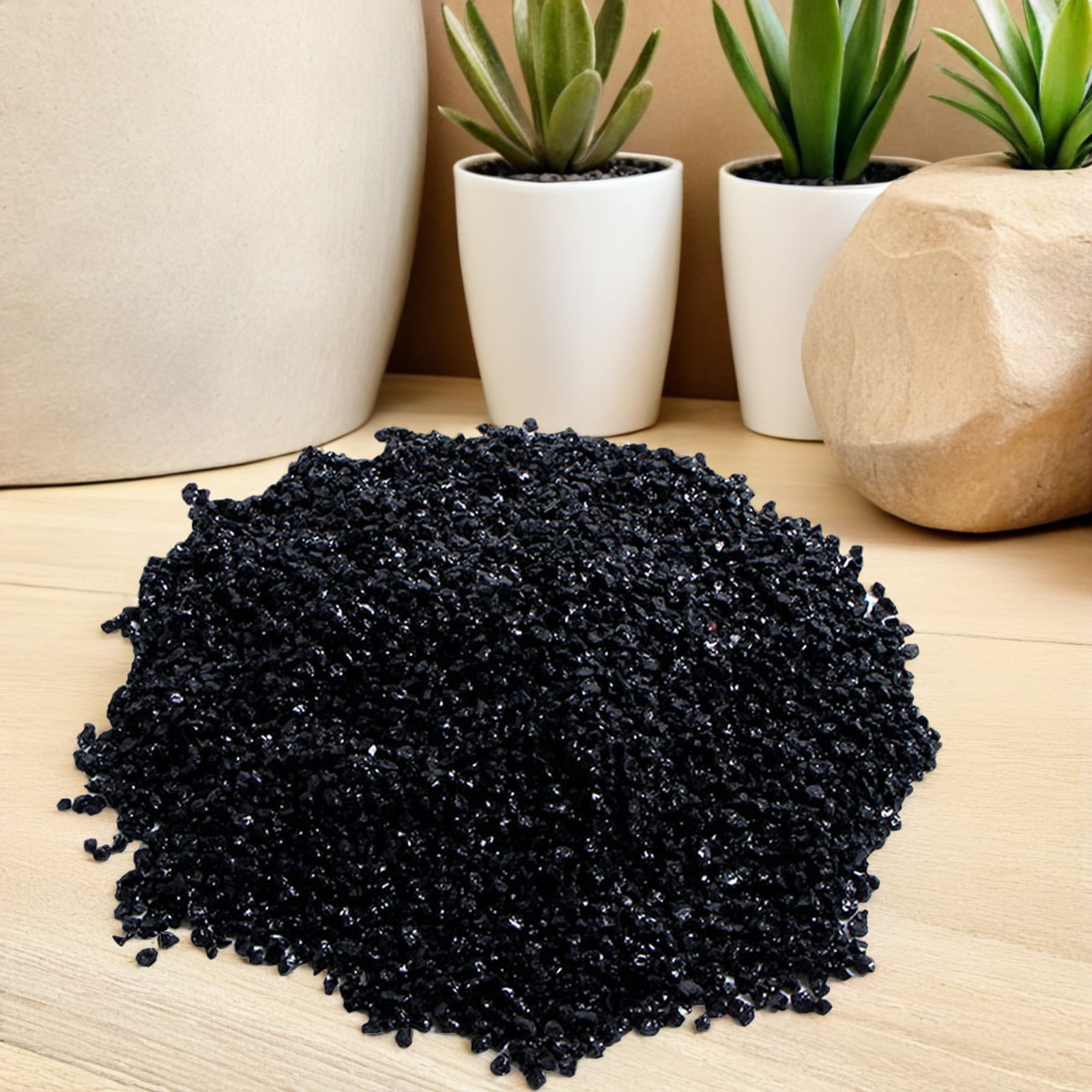 100G 2Mm Black Tourmaline Ston - Home Textiles And Decor ulasan dan harga