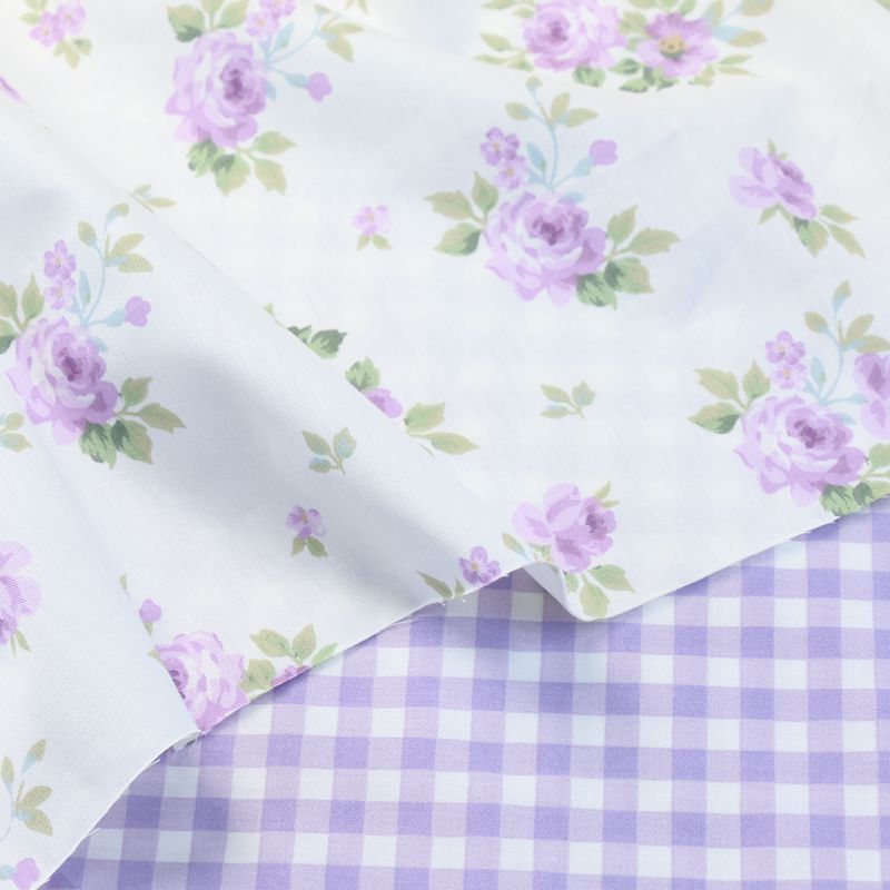 235x50cm Pastoral Pink Purple  - Home Textiles Discount ulasan dan harga